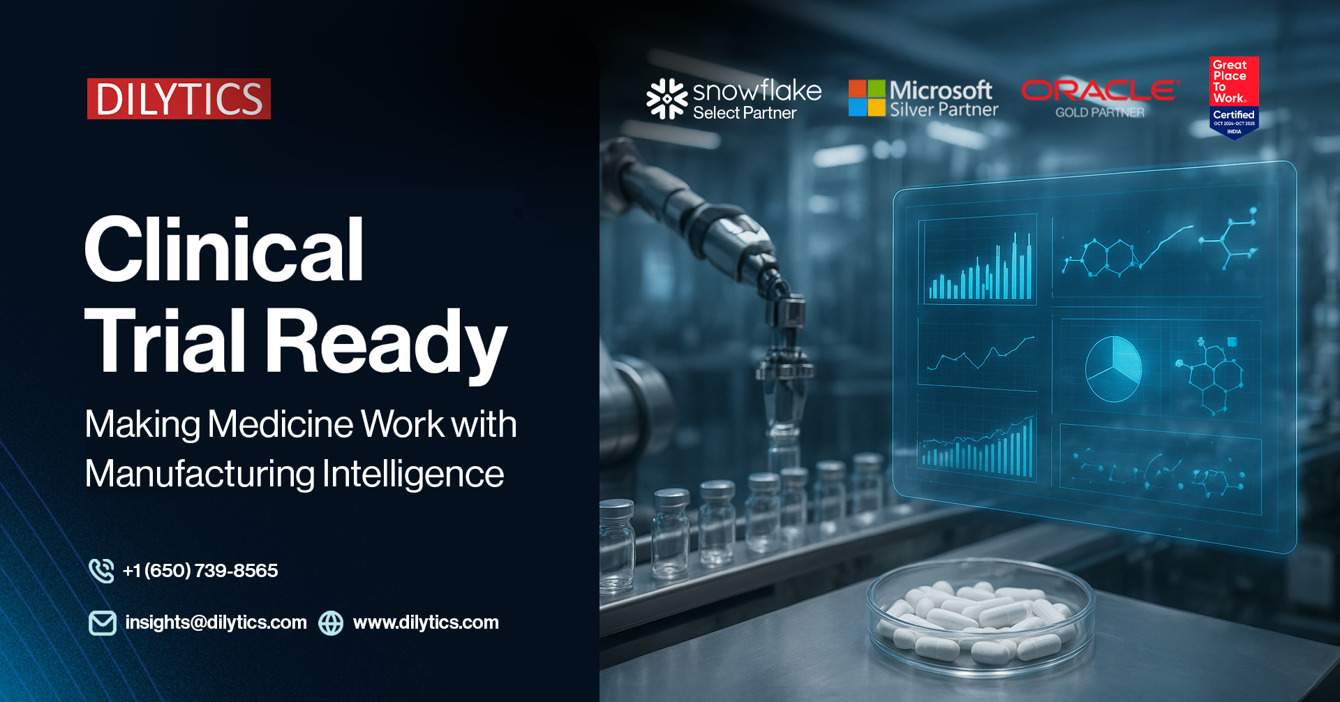 Manufacturing Analytics in Clinical Trials